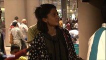 07.PINK actress Taapsee Pannu spotted at airport 2