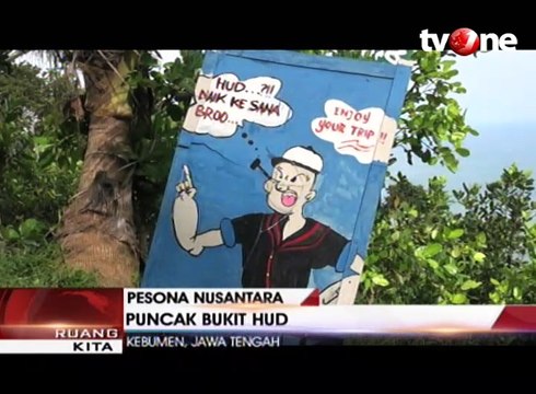 Menikmati Keindahan Pantai dari Atas Gunung Hud