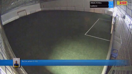 But de adrien (1-10) - Athletic Kiniktou Vs Lusitanos - 20/10/17 19:04 - LIGUE 2