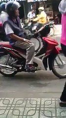 The old man turned to the technology