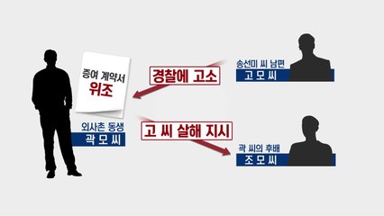 검찰 "송선미 남편, 외사촌이 청부 살인" / YTN