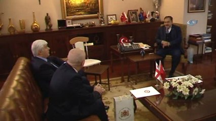 Bakan Eroğlu, Gürcistan'ın Ankara Büyükelçisi Koplatadze'yi Kabul Etti