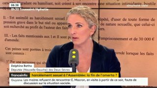 Harcèlement, écologie/Hulot, PS: la députée Delphine Batho (Nouvelle Gauche) invitée de 8h30 Aphatie