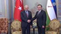 Başbakan Yıldırım Özbekistan Cumhurbaşkanı Mirziyoyev ile Görüşüyor-2