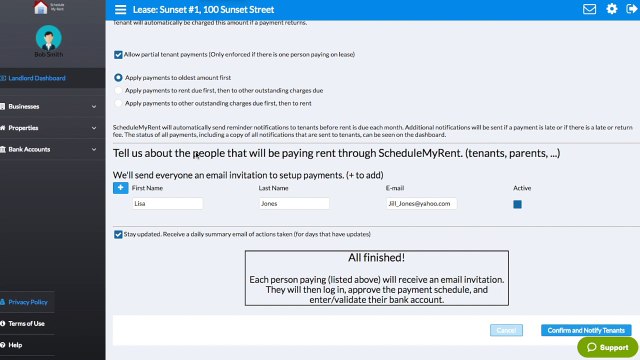 Add Roommates to any Lease with Landlord Software