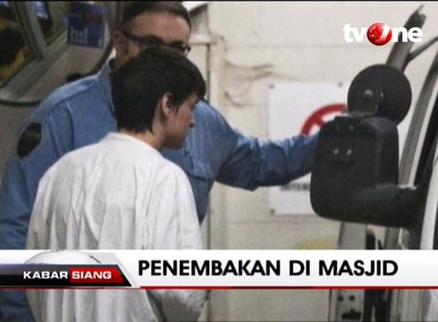 Pelaku Penembakan di Masjid Kanada Terancam Pasal Berlapis