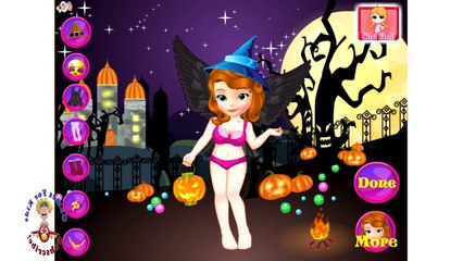 Sofia Halloween Party Prep is a Dress Up game