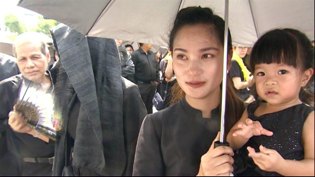 Thais mourn death of King Bhumibol Adulyadej with five-day ceremony