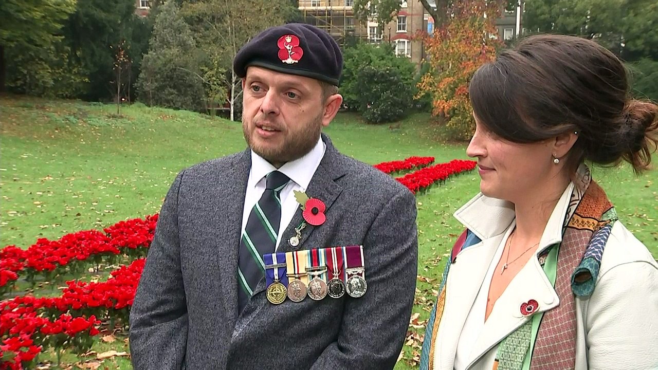 Ex-soldier says Legion helped him reconnect with his wife