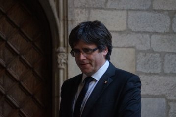 Compareixença de puigdemont per anunciar que no hi ha eleccions