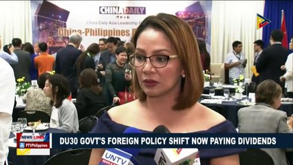 President Duterte govt's foreign policy shift now paying dividends