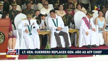 Lt. Gen. Guerrero replaces Gen. Año as AFP Chief