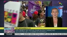 Mujeres venezolanas se movilizan en contra de la guerra económica