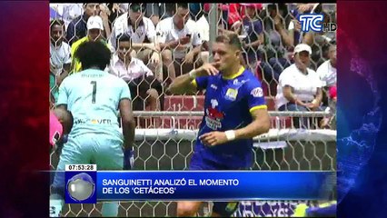 Sanguinetti analizó el momento de los ‘Cetáceos’