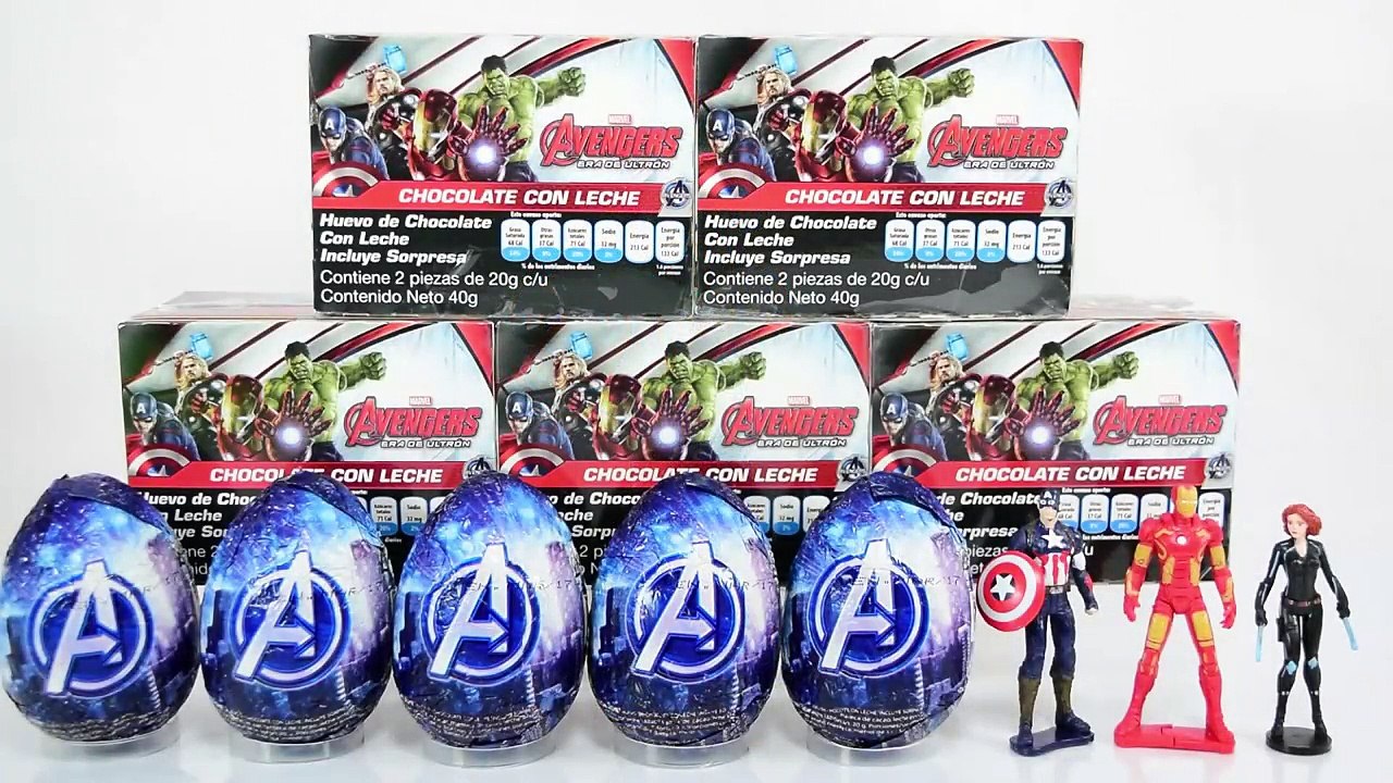 Huevo Kinder Sorpresa Avengers: Era de Ultron en Español . JuguetesYSorpresas