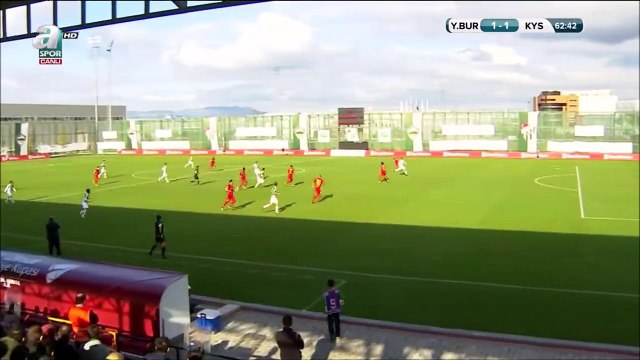 1-1 Kadir Turhan Goal Turkiye Kupasi Round 4 - 26.10.2017 Yesil Bursa 1-1 Kayserispor