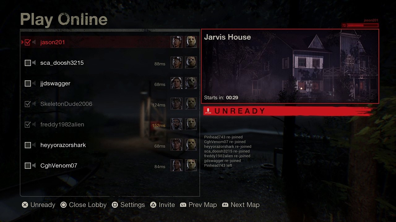Friday the 13th: The Game funny round
