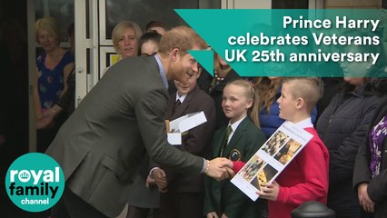 Harry meets veterans on official Denmark visit