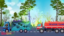 Good vs Evil | Taxi | Scary Monster Trucks For Children | Learning Street Vehicles Kids