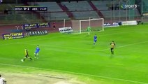 0-2 Lazaros Christodoulopoulos Goal  - Apollon Larissa 0-2 AEK Athens FC 26.10.2017