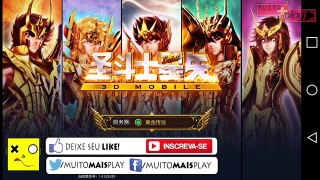 Saint Seiya 3D Mobile #01 - Melhor Jogo MMORPG iOS/Android - CDZ