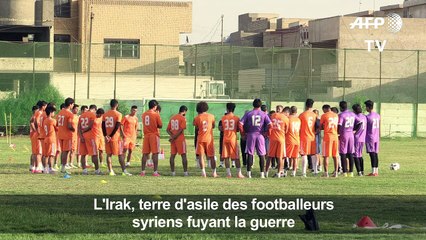L'Irak, terre d'asile des footballeurs syriens fuyant la guerre