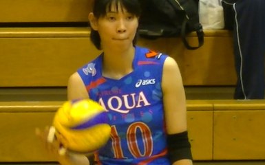 菅野菜緒美選手(Naomi Kanno)KUROBEｱｸｱﾌｪｱﾘｰｽﾞ【2015V・サマーリーグ女子大会】2015.7.4深谷ビッグタートル