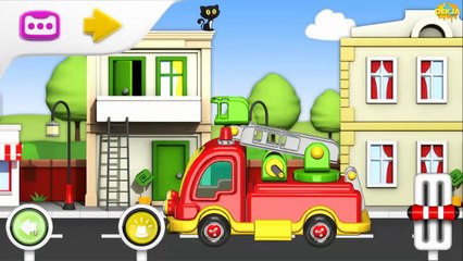 การ์ตูนรถประกอบ รถโม่ปูน รถดับเพลิง รถแม็คโครตักดิน รถเครน รถไฟ รถบรรทุก