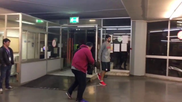 Η άφιξη του Ολυμπιακού και της Χίμκι - Ολυμπιακός vs Χίμκι - 26.10.2017