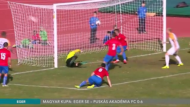 Eger SE 0:6 Puskás Akadémia FC (Hungarian Cup 25 October 2017)