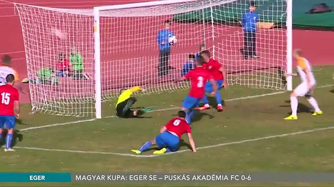 Eger SE 0:6 Puskás Akadémia FC (Hungarian Cup 25 October 2017)