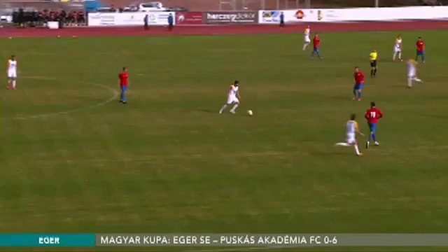 Eger SE 0:1 Puskás Akadémia FC (Hungarian Cup 25 October 2017)