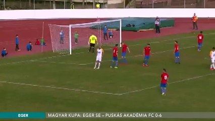 Eger SE 0:4 Puskás Akadémia FC (Hungarian Cup 25 October 2017)