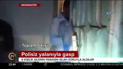 Polisiz yalanıyla gasp