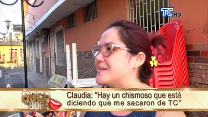 Claudia Camposano rechaza enérgicamente malos comentarios en su contra