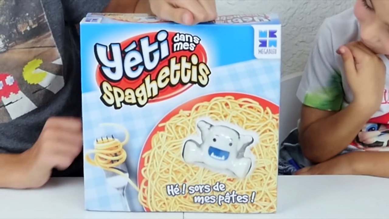JEU - YÉTI DANS MES SPAGHETTIS - Sors de nos Pâtes ! - Jeu de Société