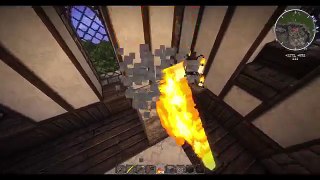 Minecraft: Lets Build a Castle - Ep.27 - Great Hall Interior