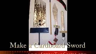 How to Make a Cardboard Sword