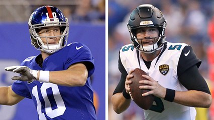 What's more likely: Manning to Jags or Bortles wins in playoffs?