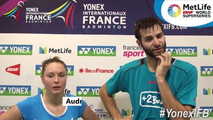 Yonex IFB 2017 : Interview d'Audrey Fontaine et Ronan Labar - 1/8e