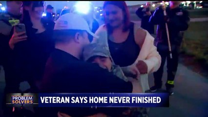 Télécharger la video: Wounded Veteran Says His Donated Home Was Never Actually Finished