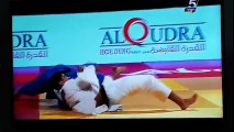 Judoka Tal Flicker from Israel won gold at the Abu Dhabi Grand Slam tournament, which refused to raise his flag,play anthem