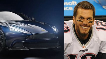 Tom Brady's New Signature Aston Martin Cars Come with FULLY Inflated Tires