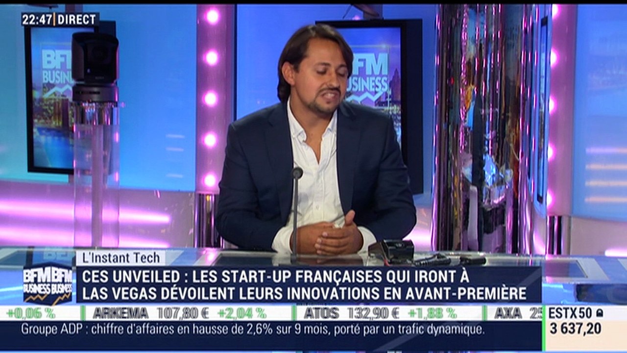 L'Instant Tech: les start-up françaises dévoilent leurs innovations au CES Unveiled - 26/10