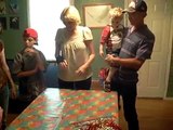 Soldier Wraps Himself as a Present For His Mom's Birthday. What a Surprise!!