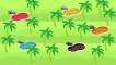 Disney Cars 3 Cruz Ramirez Watermelon Pool Colors for Children to Learn Finger Family Rhymes Songs