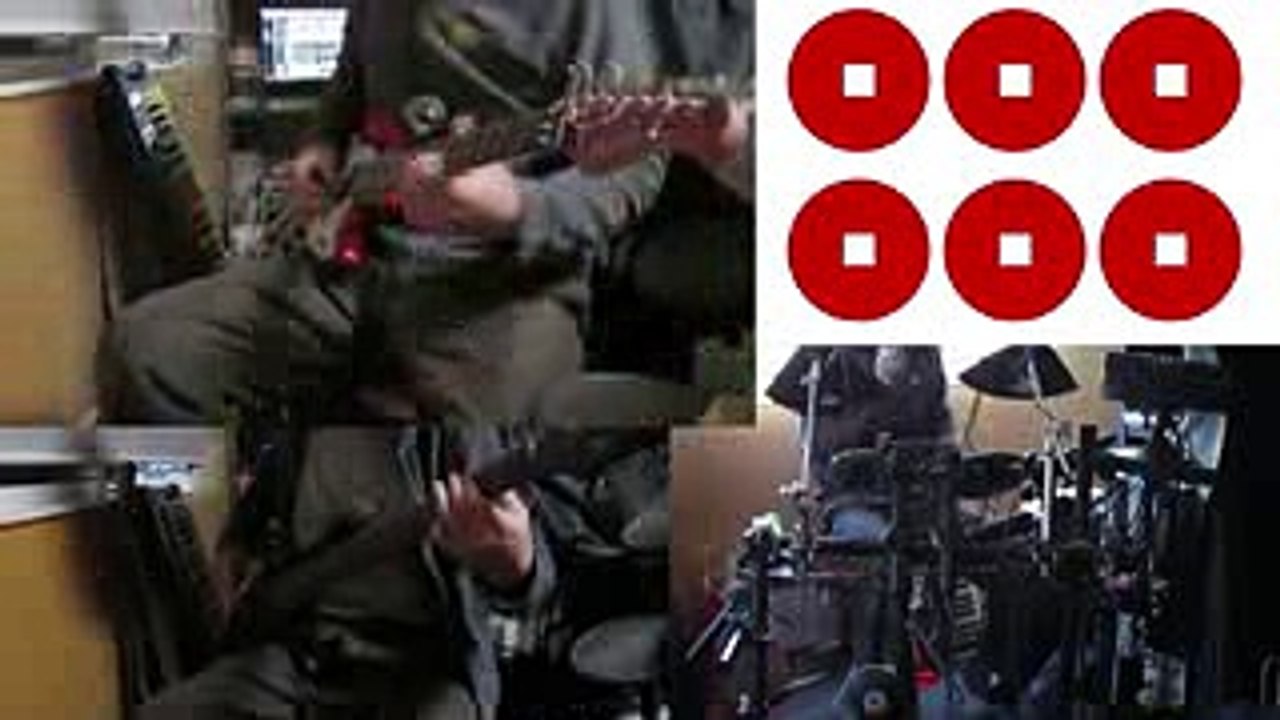 真田丸 テーマ　OP 　ギター×2　ベース +ドラム