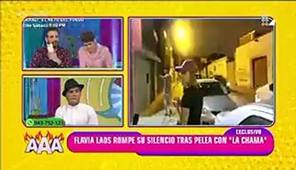 Flavia Laos se hartó y respondió a los integrantes de Esto es Guerra