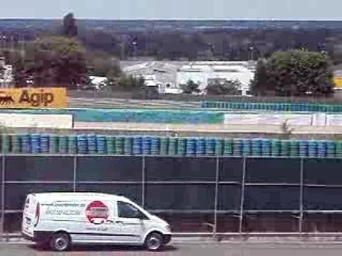 SCHUMACHER ET ZIDANE magny cours 2007