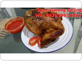 KETAGIHAN MAKAN!! WA +62 878 8962-8292, Kremes Ayam Goreng Beijing
